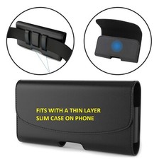 FOR SAMSUNG GALAXY S10 LEATHER CASE WITH BELT CLIP LOOP PHONE HOLDER POUCH