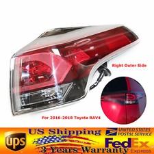 Right Passenger Side Outer Tail Light Rear Lamp For Toyota RAV4 2016 2017 2018