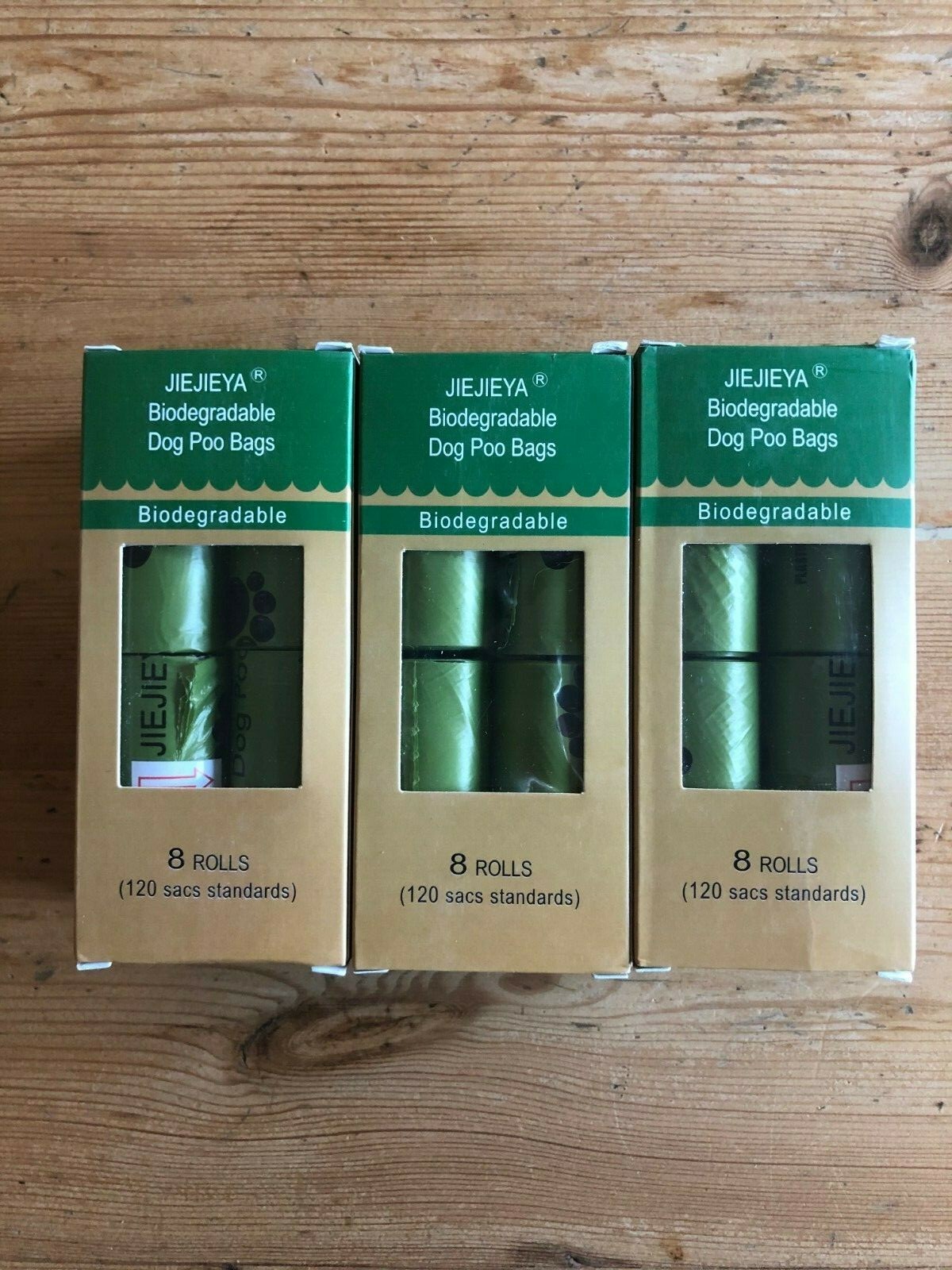 JIEJIEYA® The Number 1 EcoFriendly Biodegradable Compostable Dog Poop