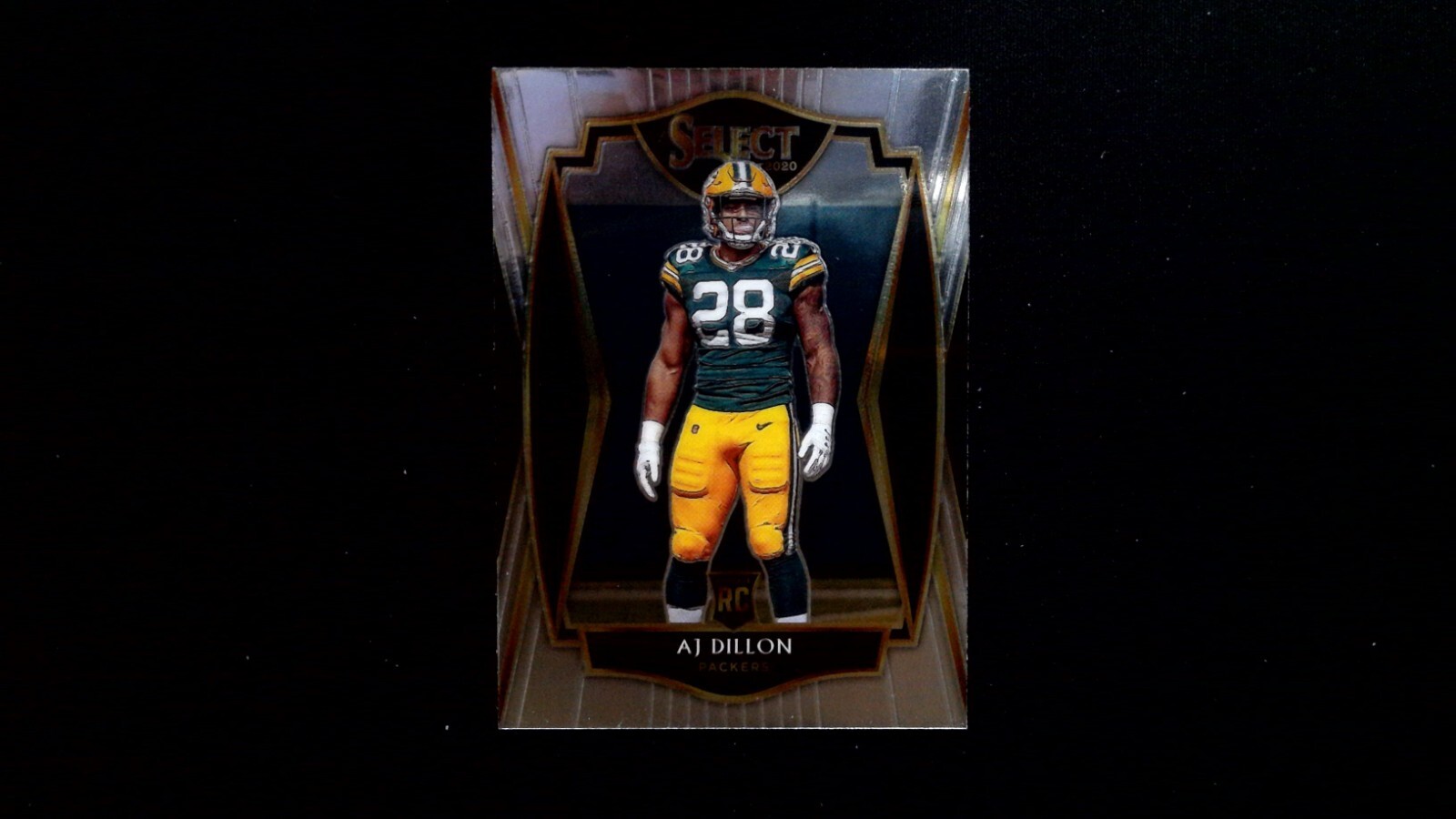 2020 Panini Select Football NFL Rookie RC 165 Premier Level AJ Dillon