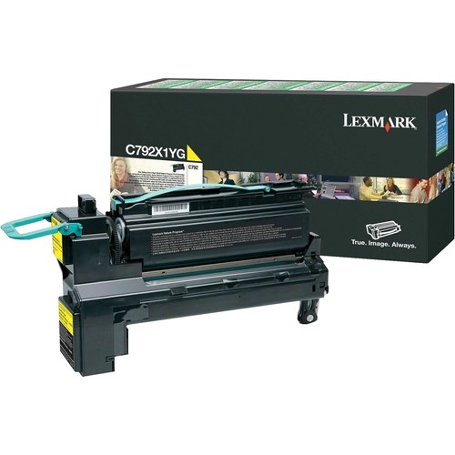GENUINE SEALED LEXMARK 80C1XY0 Yellow TONER CX310 CX410 CX510