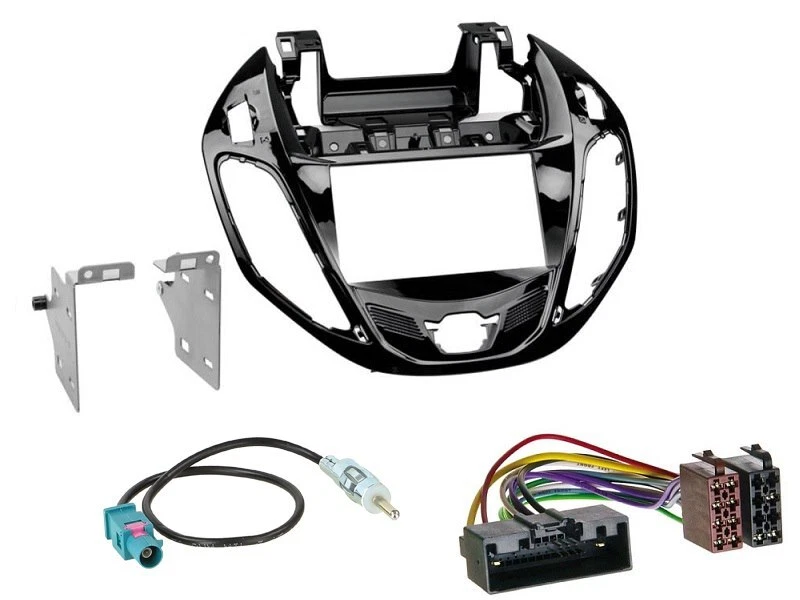 JVC 2 DIN Digital Autoradio Bluetooth USB für Ford B-Max ab 2012 piano black - Bild 2 von 4