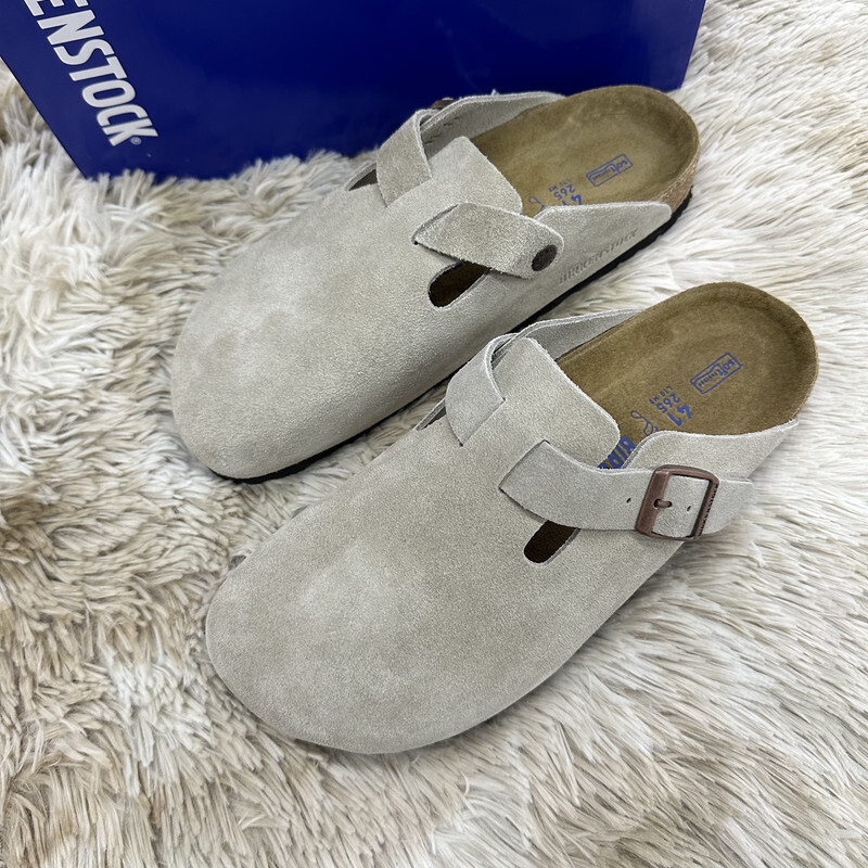 birkenstock boston size 38 taupe