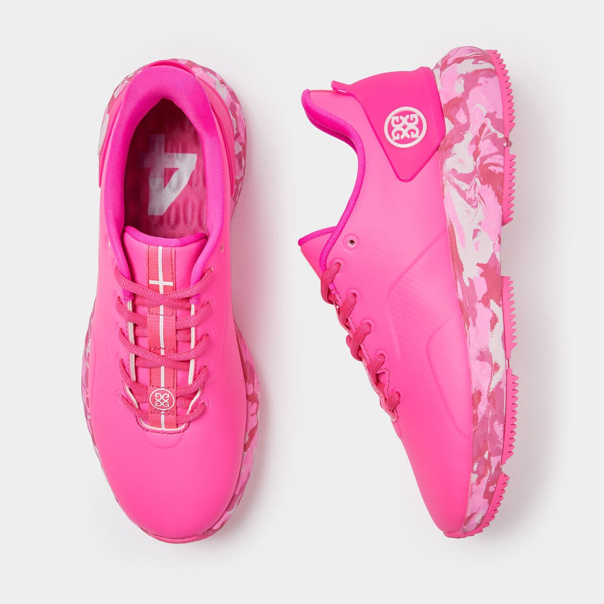 ジーフォアピンク ゴルフシューズ 女性用　23.5センチ New G/FORE GFORE MG4+ CAMO GOLF SHOE G4LA23EF26-KOP KNOCKOUT