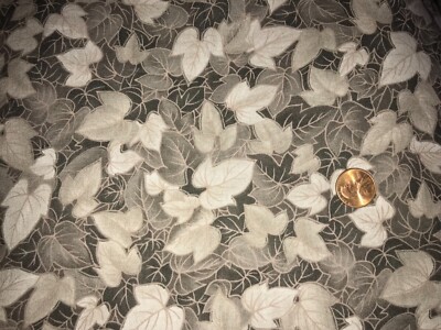 Hoffman Windsor Brown Leaves Quilt, Sew, Fabric 1 YDS 