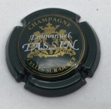 TASSIN EMMANUEL - N° 04 - CAPSULE CHAMPAGNE - VERT FONCÉ, OR  ET BLANC