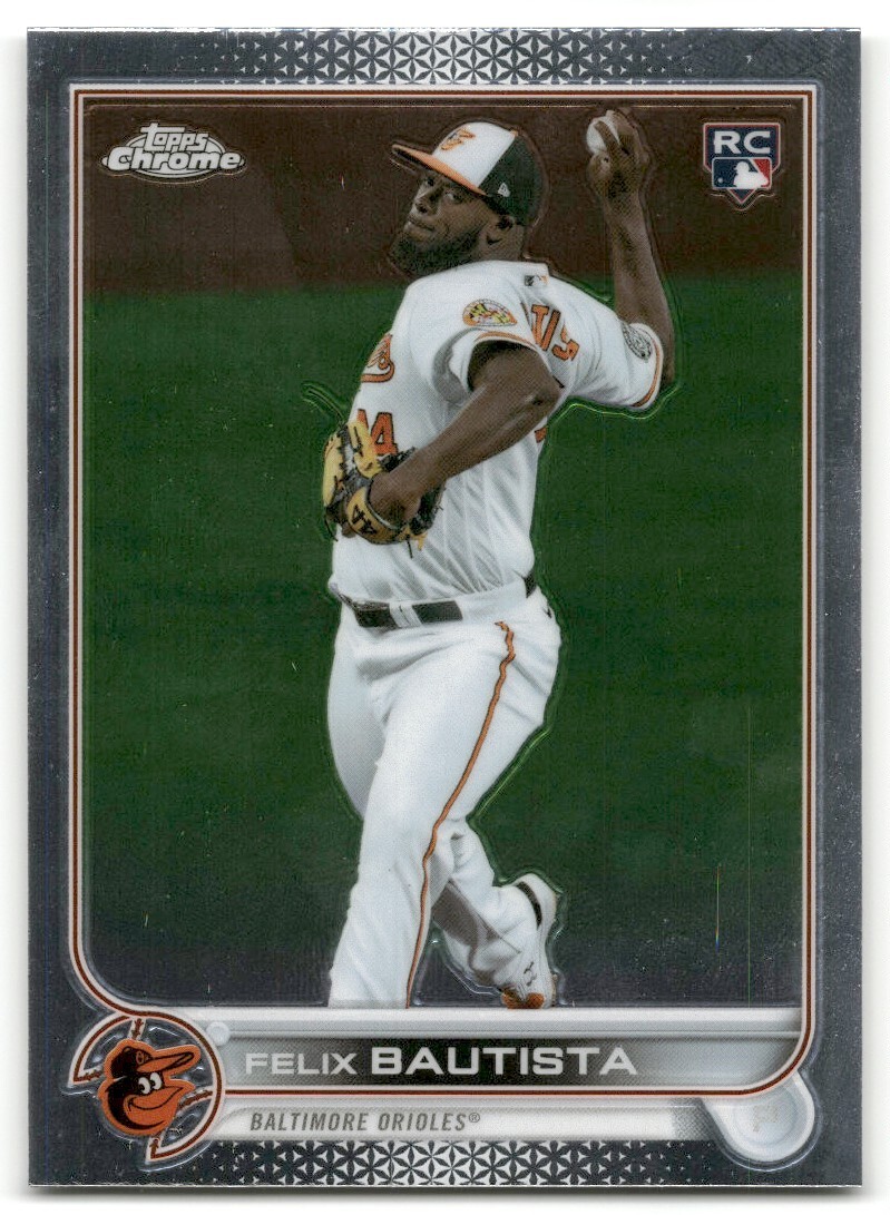 2022 Topps Chrome Update Felix Bautista #USC189 RC Baltimore Orioles Baseball