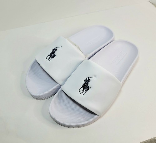 NWB POLO RALPH LAUREN Cayson Slides 