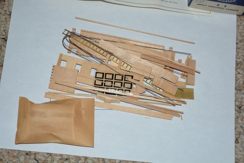 HO Gauge Rolling Stock Kits Ambroid Detailed Wooden Train Freight Cars Postwar - Picture 23 of 24
