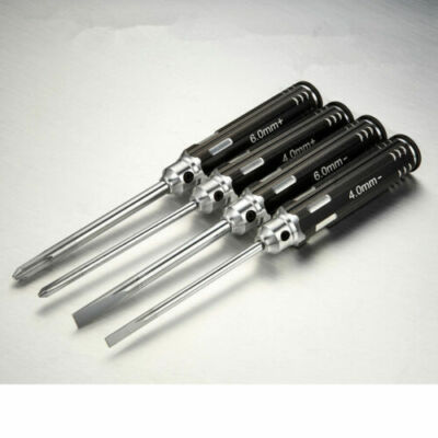 1Set /4PCS Maintenance Tools 4.0/ 6.0 / 一 十 Steel Head Screwdriver #1262