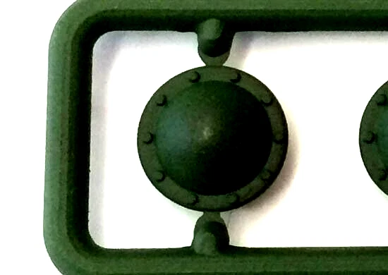 Henglong 1/16 2.4G RC Tank 3909 Russian Soviet T34-85 Drive Wheel Cover Part 8pc - Image 3 of 3