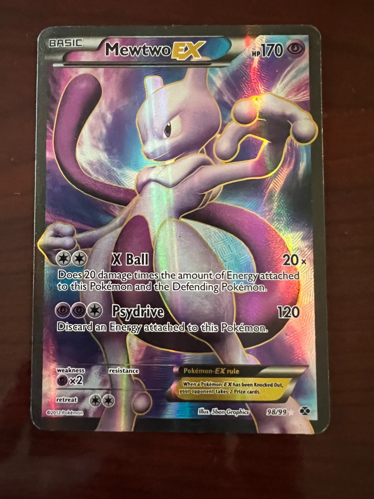 Mewtwo EX (54/99) [Black & White: Next Destinies]