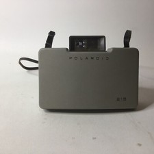 VINTAGE FOLDABLE POLAROID 215 AUTOMATIC LAND CAMERA