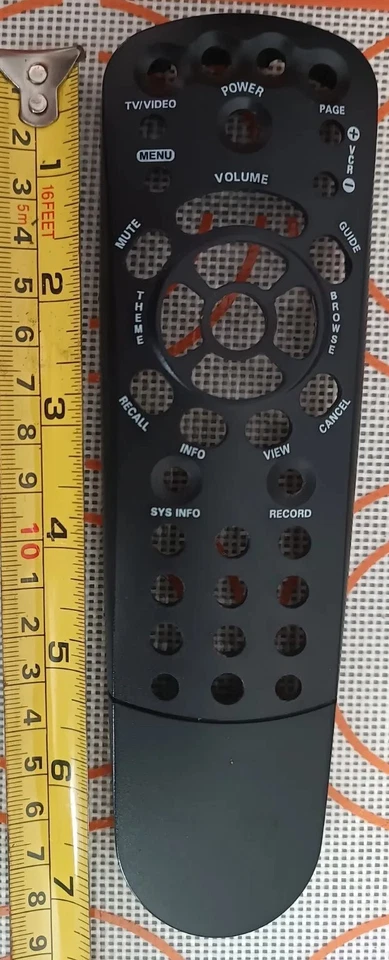 EchoStar 103781 IR Satellite Receiver Remote Control Case Front - Image 2 of 3