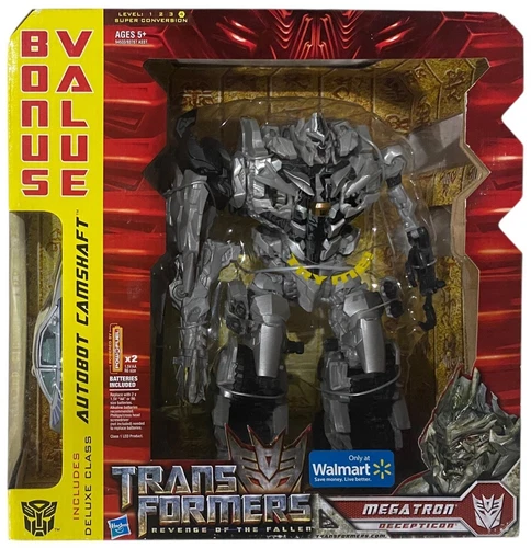 Transformers Revenge of Fallen Leader Class Megatron w Camshaft Figure Set NEW