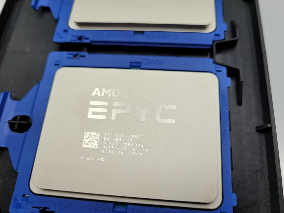 New AMD EPYC 7261 2.5GHz 64MB 8 core Socket SP3 PS7261BEV8RAF USA HP P07259-001 - Image 4 of 4