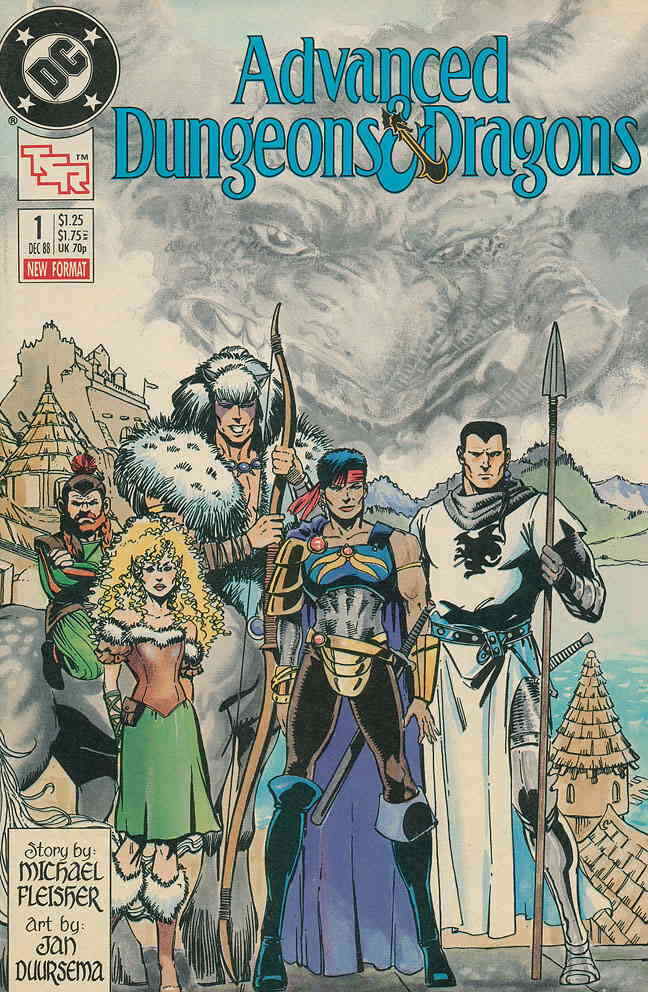 Advanced Dungeons And Dragons #1 VF; DC | TSR - we combine shipping