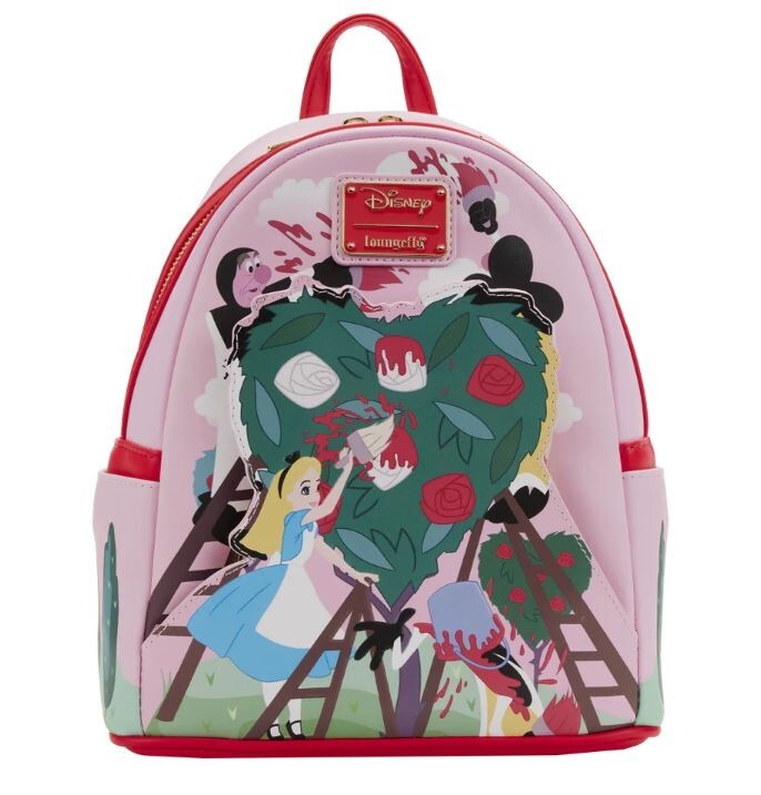 Loungefly Alice in Wonderland Painting the Roses Red Mini  display picture 1