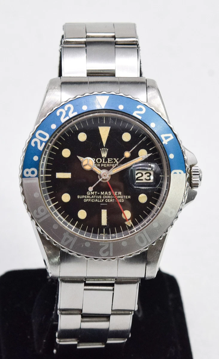 Rolex gmt top gilt dial
