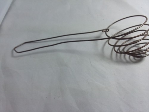 Coiled Egg Separator Whisk Dipper Lifter Vintage Metal Wire - Picture 5 of 5
