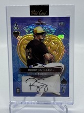 2024 Wild Card 5 Card Draw Robby Snelling Padres Marlins Blue Encased Auto 1/2