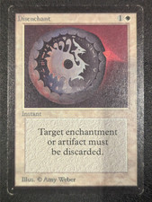 Disenchant - Beta - LP - MTG - Magic the Gathering - White - Instant