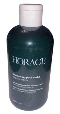 HORACE Bartshampoo für Männer Gratis PP Sulfatfrei Waschen mit Rizinusöl 250ml