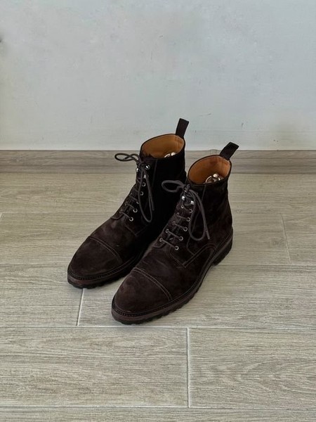 Men TLB Mallorca Boots Brown Suede 43