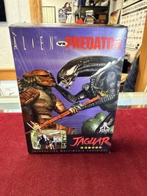 Alien vs Predator Atari Jaguar Complete in Box Includes Manual & All 3 Overlays
