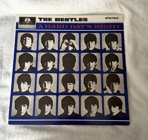 The Beatles A Hard Day’s Night Vinyl LP Parlophone PCS3058UK Pressing Stereo1964