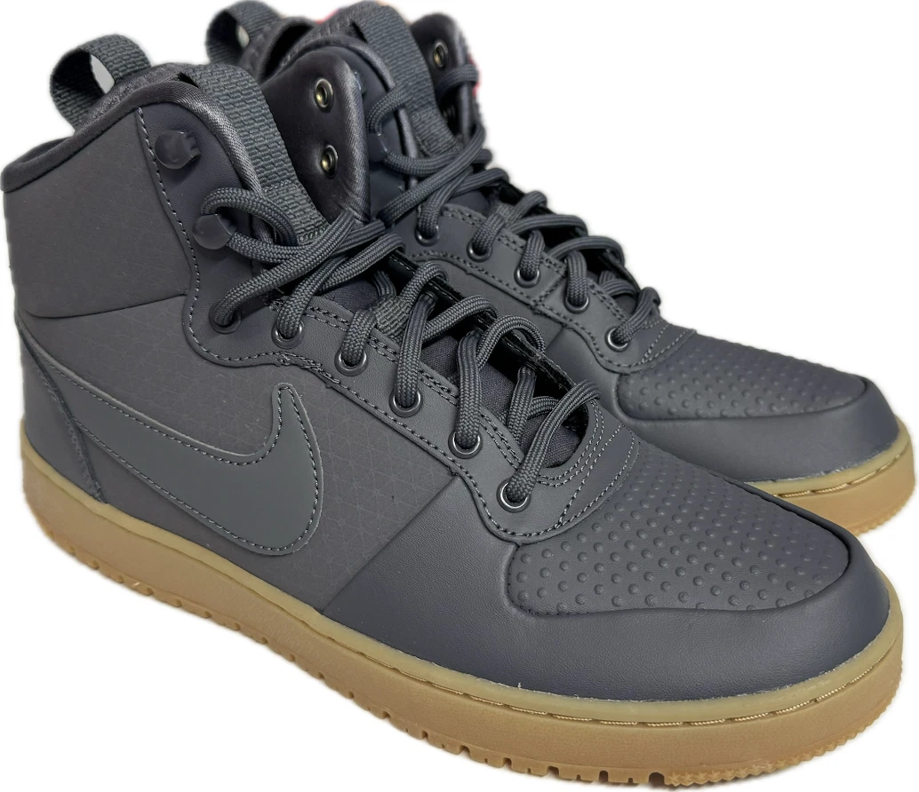 Nike Court Borough Mid Winter Men's Gray Shoes AA0547-001