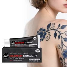 Tattoo Numibing Cream Gel 20 Grams- Up to 6 Hours Extra Strength for Tattoo HOT