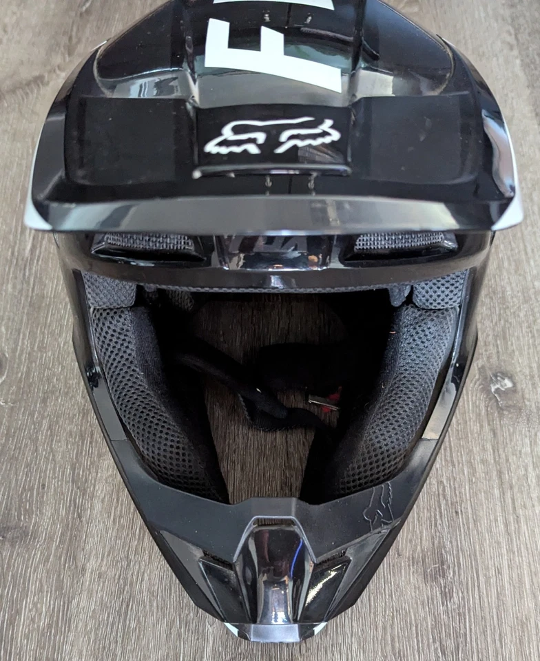 Casco de motocross Fox Racing V1 - Talla L 59-60CM/ 7 3/8-7 1/2 Foto 2 de 4