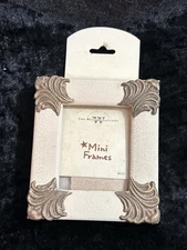THE WESTON GALLERY Mini Frame 3.75" x 4" Fits 2" x 3" Picture - NEW w/Tags