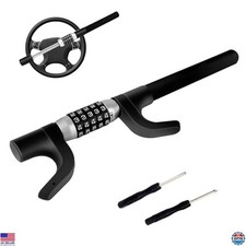 Car Steering Lock Anti-Theft Device, Multiple Password High-Security, Adjustable