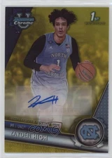 2023-24 Bowman U Chrome Prospect Yellow Refractor /75 Zayden High #BCPA-ZH Auto