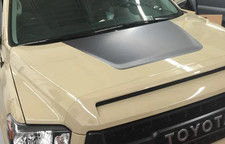 Hood Decal Toyota Tundra 2.5 Gen 20142021 - Solid Vinyl Overlay Matte Black