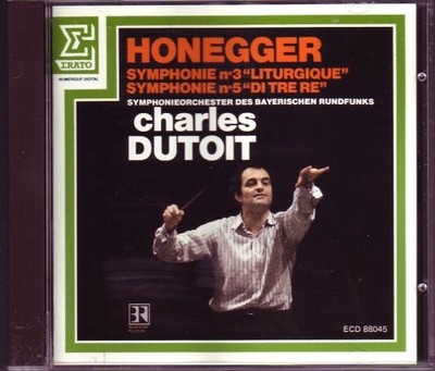 Arthur Honegger - Honegger: Symphonies 3 & 5 CD
