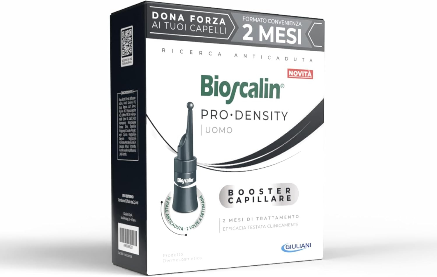 PRO•DENSITY Uomo Booster Capillare 2 Mesi - Densità e Forza