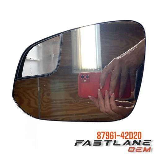 2015-2018 TOYOTA RAV4 LEFT MIRROR GLASS HEATED NEW OEM 87961-42D20