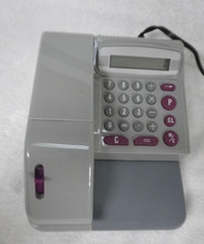 Unbranded Electronic Check Writer S/N No. 0621797 tested works