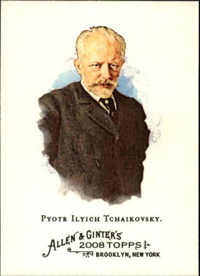 2008 Topps Allen and Ginter #212 Pyotr Ilyich Tchaikovsky - BB