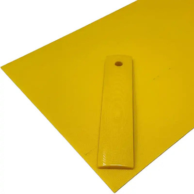 Vibe  Composites- Linen Micarta- Tuscan Yellow