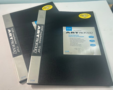 Itoya 11"x14" Art Classic Presentation Rectangular Portfolio, 24 Pages Lot of 2
