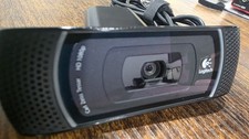 Logitech HD 1080p USB 2.0 Webcam 30fps Clip-On Black V-U0017