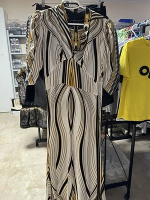 Women Roberto Cavalli Dress White Silk 40 - Bild 1 von 3