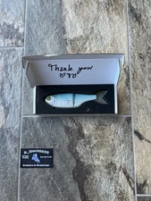 Throwback Baits Metro Glide Mooneye Shiner Shad Blue FAST SHIPPING! NEW! RARE!