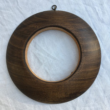 Stylish wooden pot lid frame for medium size Prattware lids potlids