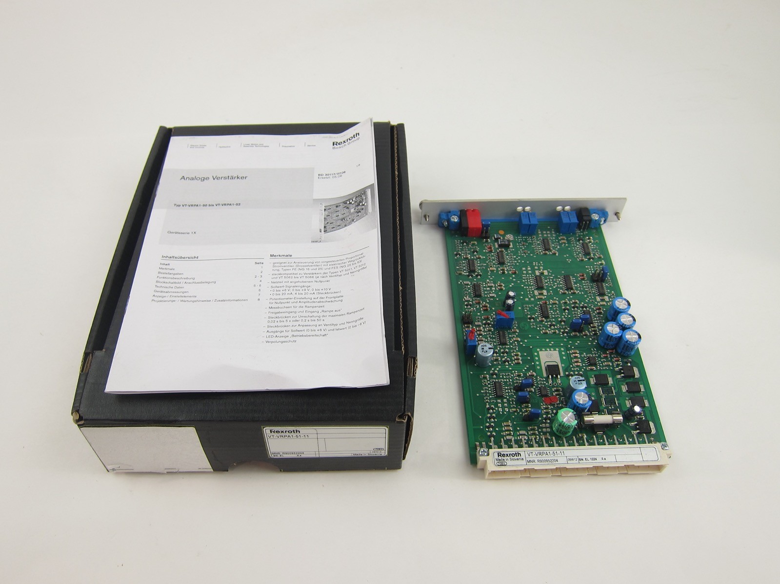 NEW Bosch Rexroth VT-VRPA1-51-11 Amplifier Controller R900952204