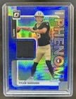 2025 Donruss Optic Tyler Shough Blue Hyper (RAW)